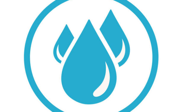 Blood drops icon. Each element in a separate layers. Very easy to edit vector EPS10 file.